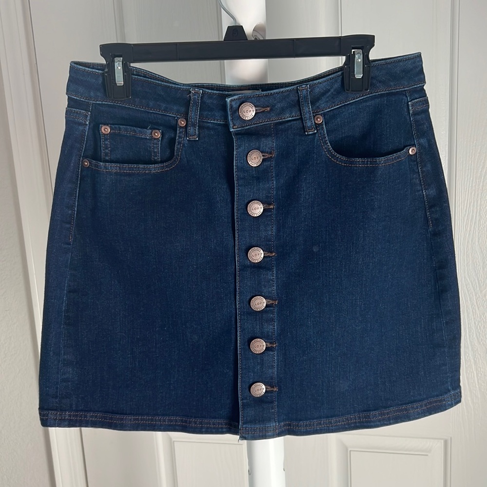 Loft Denim Skirt